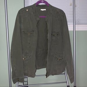 Army green jacket
